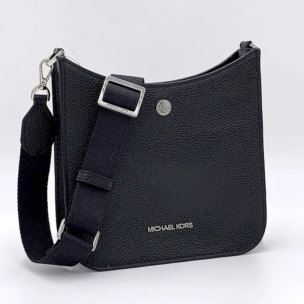 MICHAEL KORS Briley Small Pebbled Leather Messengr